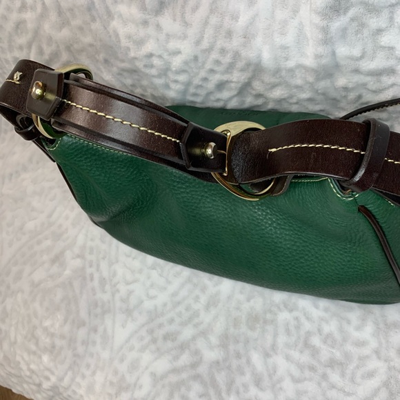 Dooney & Bourke Pebbled Leather Hobo Shoulder Bag - Picture 11 of 15